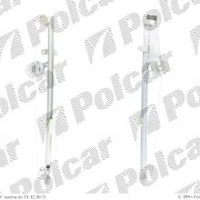 podnonik manualny szyby drzwi CITROEN JUMPER (230), 06.1994 - 12.2001