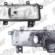 lampa przednia, reflektor wiate przednich RENAULT MASTER (D), 07.1998 - 12.2003 (CARELLO)