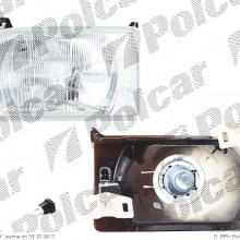 lampa przednia, reflektor wiate przednich FORD ESCORT (GAF / AWF / ABFT / AFF) / ORION + KOMBI, 10.1985 - 10.1990 (AUTOPAL)