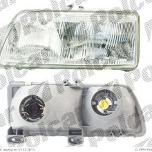 lampa przednia, reflektor wiate przednich HONDA CIVIC Hatchback (EC / ED / EE), 09.1987 - 11.1991 (TYC)