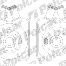 Chodnica oleju AUDI A3 03- ( - )