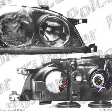 lampa przednia, reflektor wiate przednich TOYOTA AVENSIS (T22), 09.1997 - 12.1999 (DJ AUTO)