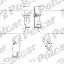 Chodnica powietrza (Intercooler) AUDI A6 04- ( - )