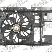 Wentylator z obudow, wspornikiem CITROEN BERLINGO 02- ( - )