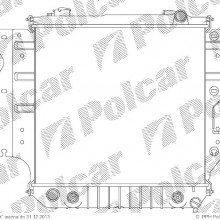 Chodnica wody JEEP WRANGLER, 86 - 96/96 - 07 ( - )