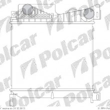 Chodnica powietrza (Intercooler) CHRYSLER VOYAGER 01 - 05 ( - )