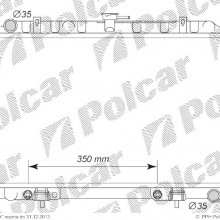 Chodnica wody NISSAN MAXIMA 00- ( - )