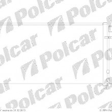 Chodnica klimatyzacji, skraplacz FIAT IDEA 03- ( - )