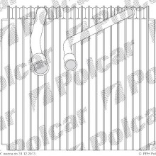 Parownik klimatyzacji FORD FIESTA 02- ( - )