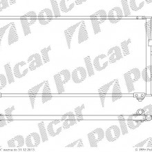 Chodnica klimatyzacji, skraplacz MITSUBISHI COLT / LANCER 96- ( - )