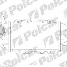 Chodnica powietrza (Intercooler) OPEL VECTRA B 95 - 99 ( - )