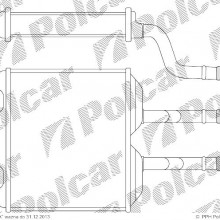 Nagrzewnica OPEL CORSA B 93 - 00 ( - )