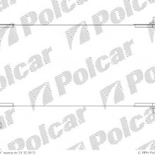 Chodnica klimatyzacji, skraplacz PEUGEOT 407 04- ( - )