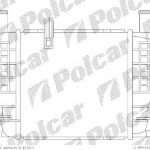 Chodnica powietrza (Intercooler) RENAULT MODUS 04- ( - )