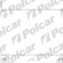 Chodnica klimatyzacji, skraplacz TOYOTA YARIS 05- ( - )