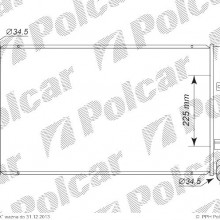 Chodnica wody TOYOTA COROLLA 00 - 01 ( - )