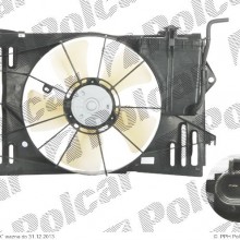 Wentylator z obudow, wspornikiem TOYOTA COROLLA 02- ( - )