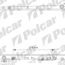 Chodnica wody TOYOTA AVALON 00 - 05 ( - )