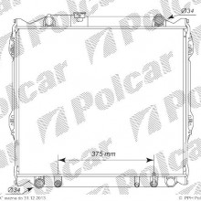 Chodnica wody TOYOTA LAND CRUISER 90, 96 - 02 ( - )