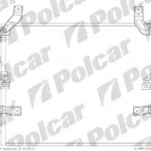 Chodnica klimatyzacji, skraplacz TOYOTA LAND CRUISER 100, 98- ( - )