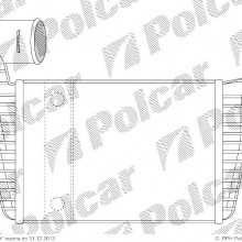 Chodnica powietrza (Intercooler) VOLKSWAGEN POLO / DERBY 81 - 94 ( - )