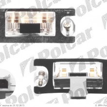 lampa oswietlenia tablicy rej. AUDI A3 (8L), 01.1996 - 12.1999 (AXO SCINTEX)