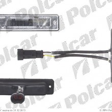 lampa oswietlenia tablicy rej. CITROEN JUMPER (230), 06.1994 - 12.2001