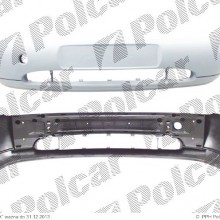 zderzak przedni FORD FIESTA (JAS / JBS) / COURIER, 11.1995 - 08.1999