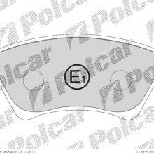 Klocki hamulcowe (4szt. komplet) RENAULT GRAND SCÉNIC (JM0/1_), 04.2004- (Breck)