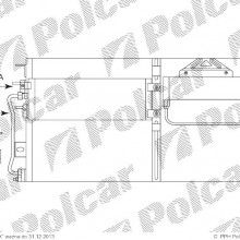 Chodnica klimatyzacji, skraplacz CHRYSLER VOYAGER 01 - 05 ( - )