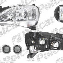 reflektor lampa przednia OPEL CORSA / COMBO, 07.2000 - 10.2003