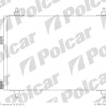 Chodnica klimatyzacji, skraplacz PEUGEOT 407 04- ( - )