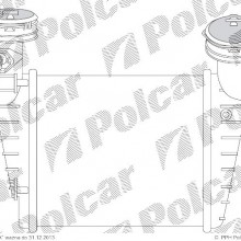 Chodnica powietrza (Intercooler) SKODA SUPERB 02 - 08 ( - )