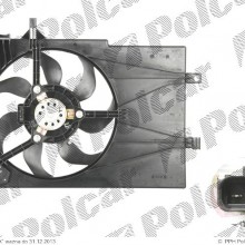 Wentylator z obudow, wspornikiem FIAT PALIO / ALBEA 01- ( - )