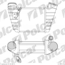 Chodnica powietrza (Intercooler) AUDI TT 98- ( - )