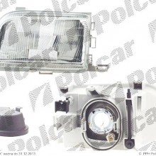 lampa przednia, reflektor wiate przednich RENAULT CLIO I (B57/C57), 05.1990 - 09.1998 (DJ AUTO)