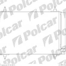 Chodnica klimatyzacji, skraplacz CITROEN C4 04- ( - )
