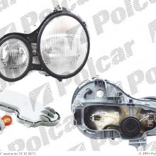 lampa przednia, reflektor wiate przednich MERCEDES E - KLASSE (W210), 06.1995 - 03.2003 (DJ AUTO)