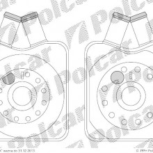 Chodnica oleju AUDI 80 86 - 91 / 90 87 - 91 ( - )