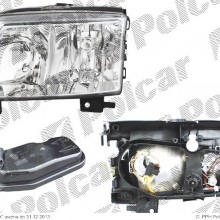 lampa przednia, reflektor wiate przednich VOLKSWAGEN POLO (6N2) Hatchback, 10.1999 - 09.2001 (DJ AUTO)