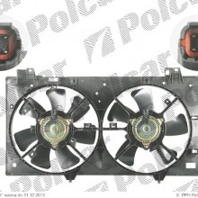 Wentylator z obudow, wspornikiem MAZDA 6 02- ( - )