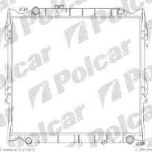 Chodnica wody TOYOTA LAND CRUISER 90, 96 - 02 ( - )