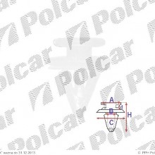 Spinka montaowa RENAULT LAGUNA III (T), 10.2007-