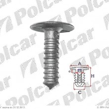 Spinka montaowa PEUGEOT 406 COUPE (8_), 10.1996 - 09.2005