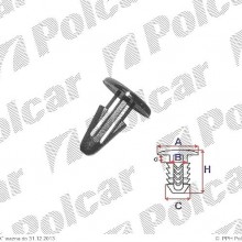 Spinka montaowa NISSAN PATROL (Y61/GY61), 09.2004-