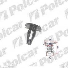 Spinka montaowa NISSAN PATROL (Y61/GY61), 09.2004-