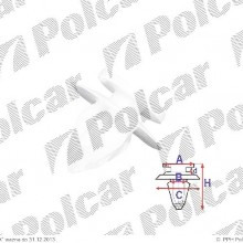 Spinka montaowa TOYOTA COROLLA (E12) Sedan / Hatchback / KOMBI, 01.2002 - 12.2003