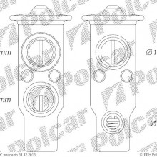 Zawr rozprny TOYOTA COROLLA 00 - 01 ( - )