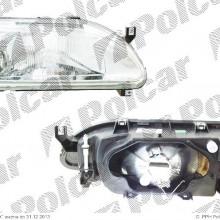 lampa przednia, reflektor wiate przednich RENAULT 19 (53), 01.1988 - 12.1995 (TYC)