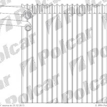 Parownik klimatyzacji RENAULT MODUS 04- ( - )